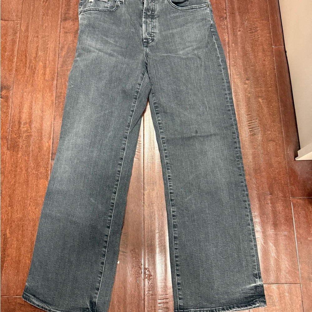 Ag Adriano Goldschmied Women's Gray Ankle Jeans